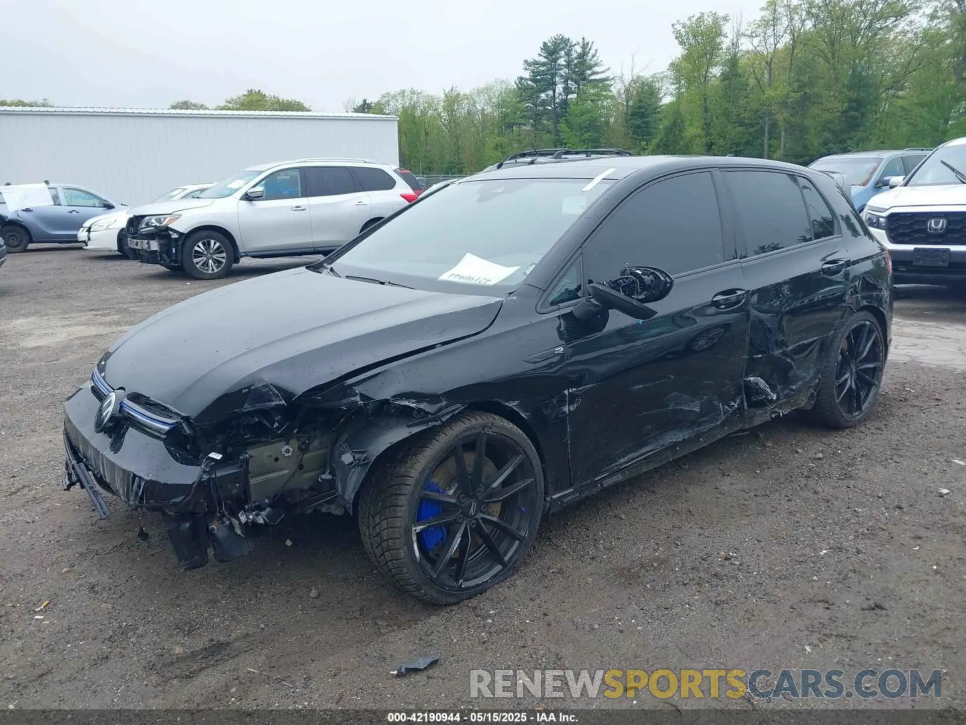 6 Фотография поврежденного автомобиля WVWFB7CD8RW225160 VOLKSWAGEN GOLF R 2024