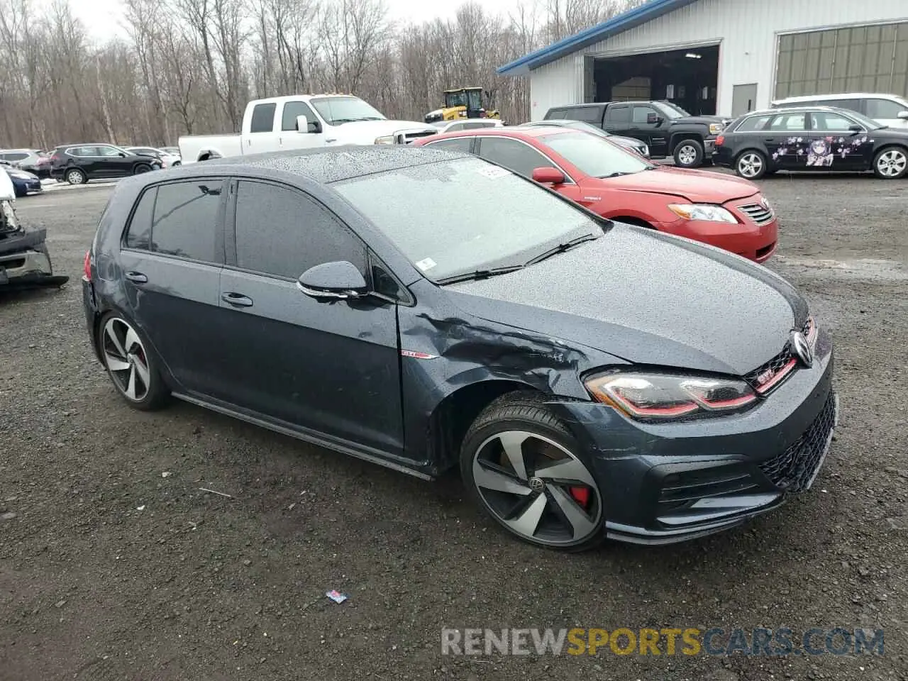 4 Фотография поврежденного автомобиля 3VW5T7AU0KM024125 VOLKSWAGEN GTI 2019