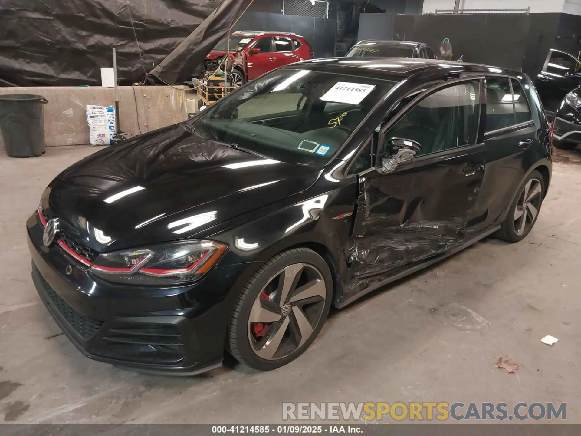 2 Photograph of a damaged car 3VW5T7AU0KM025789 VOLKSWAGEN GTI 2019