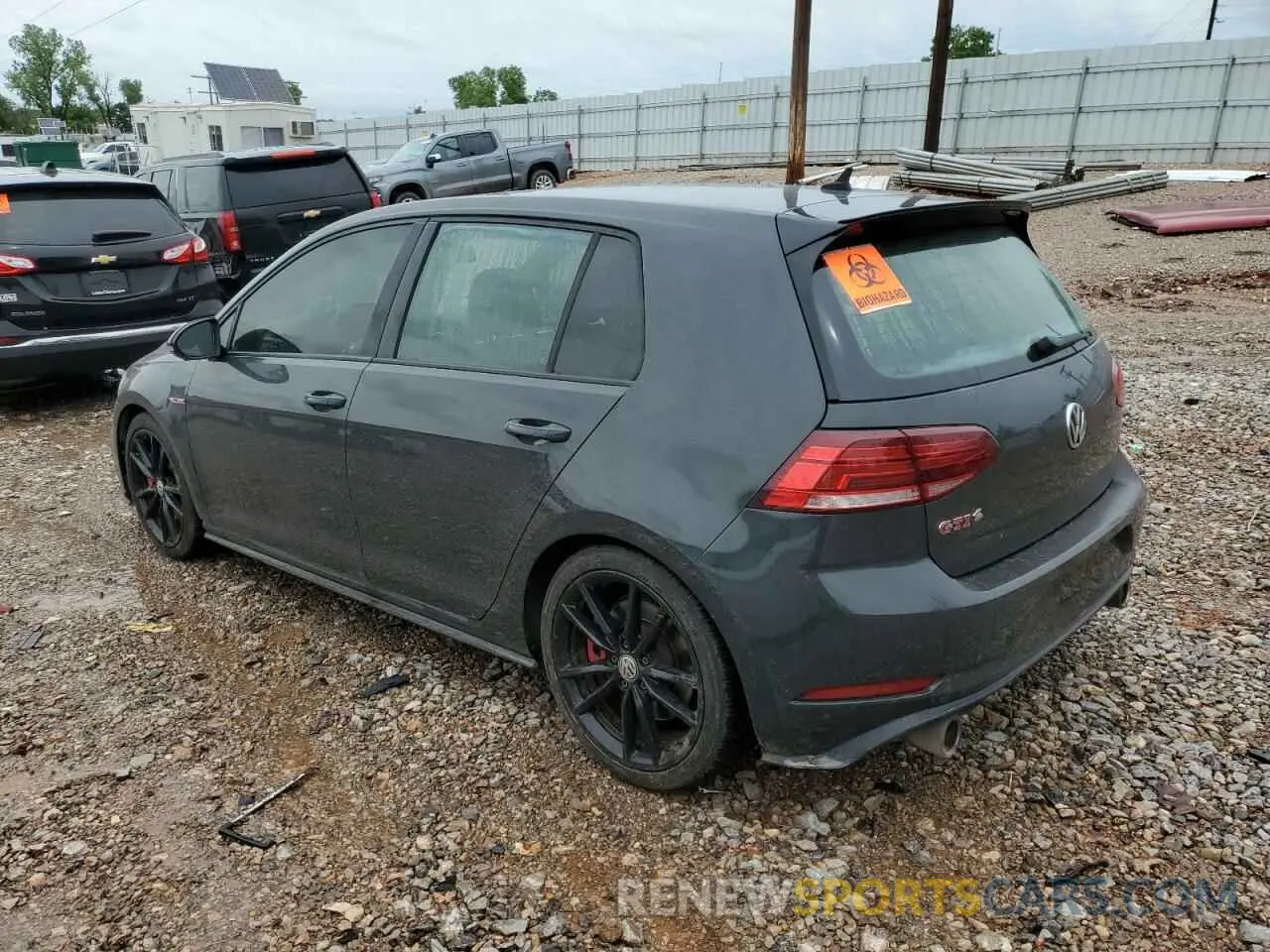 2 Photograph of a damaged car 3VW6T7AU7KM004085 VOLKSWAGEN GTI 2019
