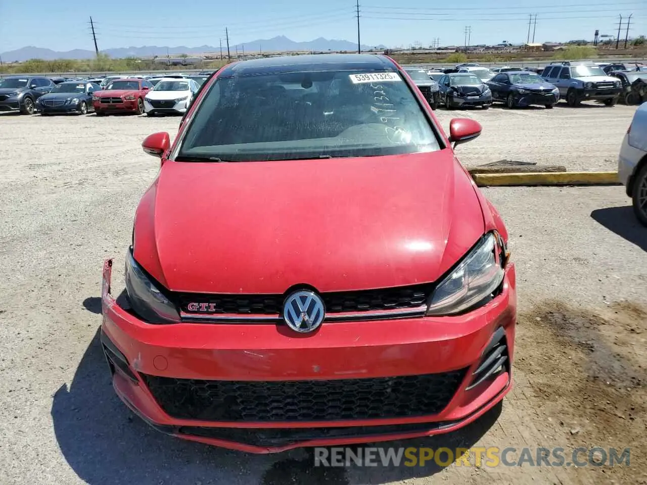 5 Фотография поврежденного автомобиля 3VW6T7AU8KM002247 VOLKSWAGEN GTI 2019