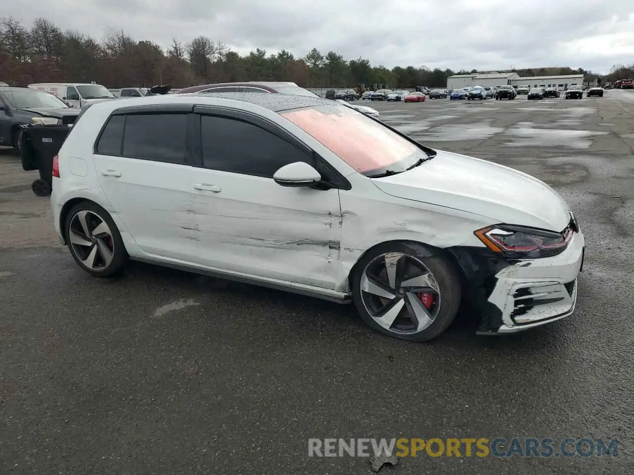 4 Фотография поврежденного автомобиля 3VW6T7AU3LM008748 VOLKSWAGEN GTI 2020