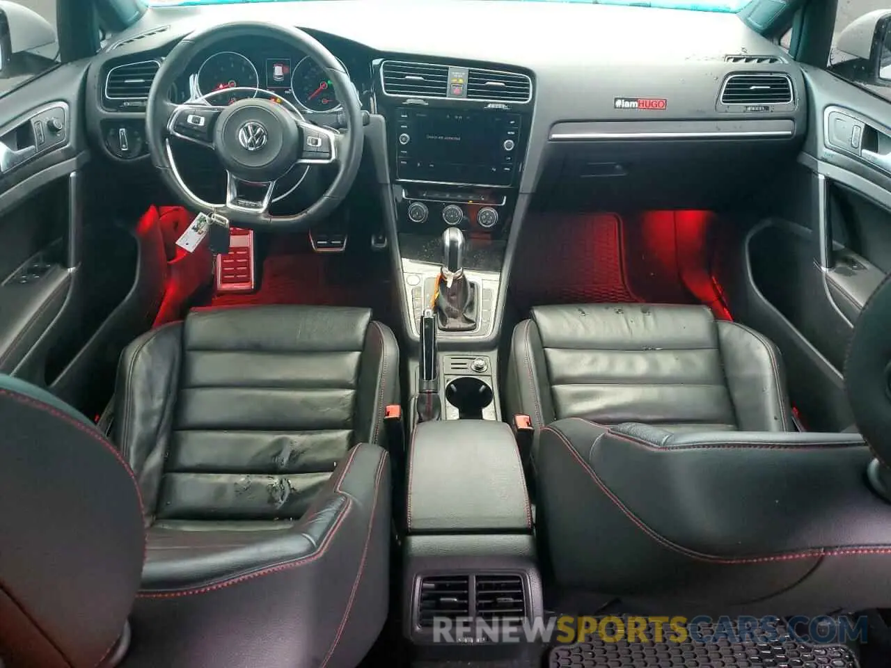 8 Фотография поврежденного автомобиля 3VW6T7AU3LM008748 VOLKSWAGEN GTI 2020