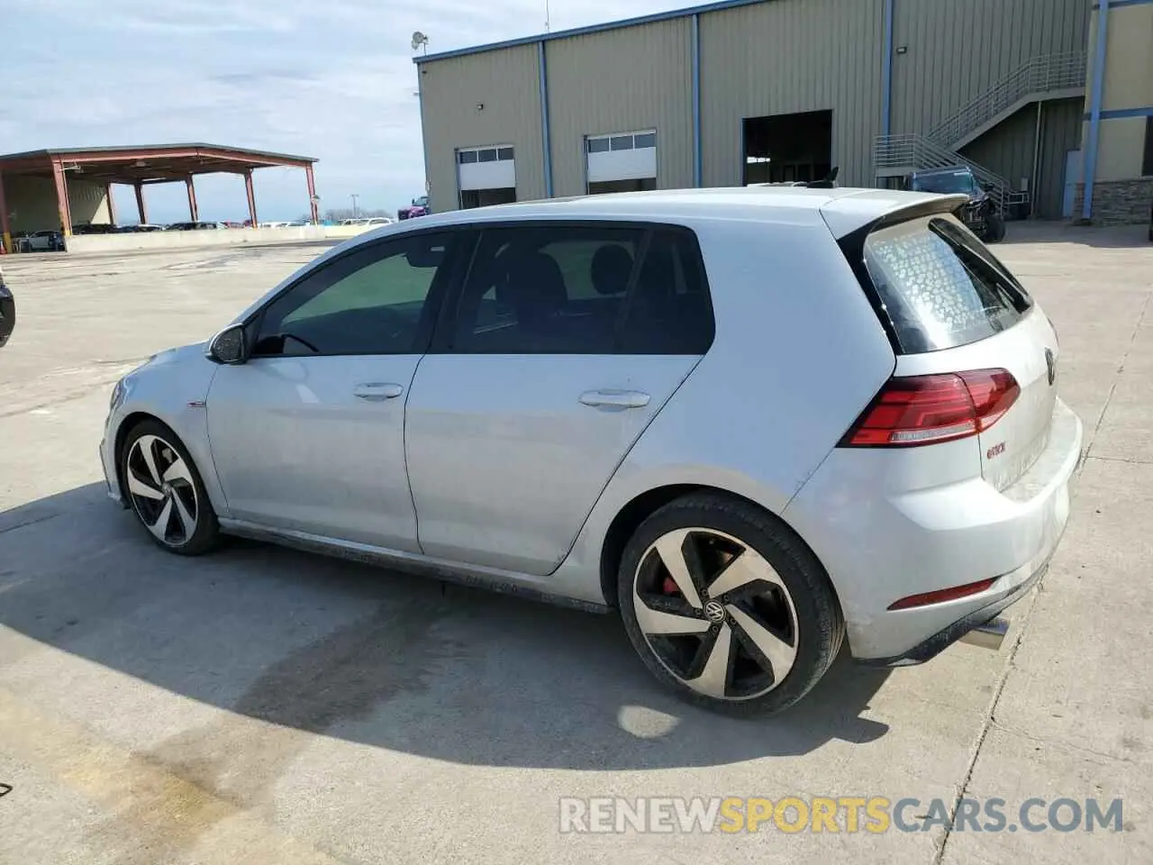 2 Photograph of a damaged car 3VW6T7AU7LM016562 VOLKSWAGEN GTI 2020