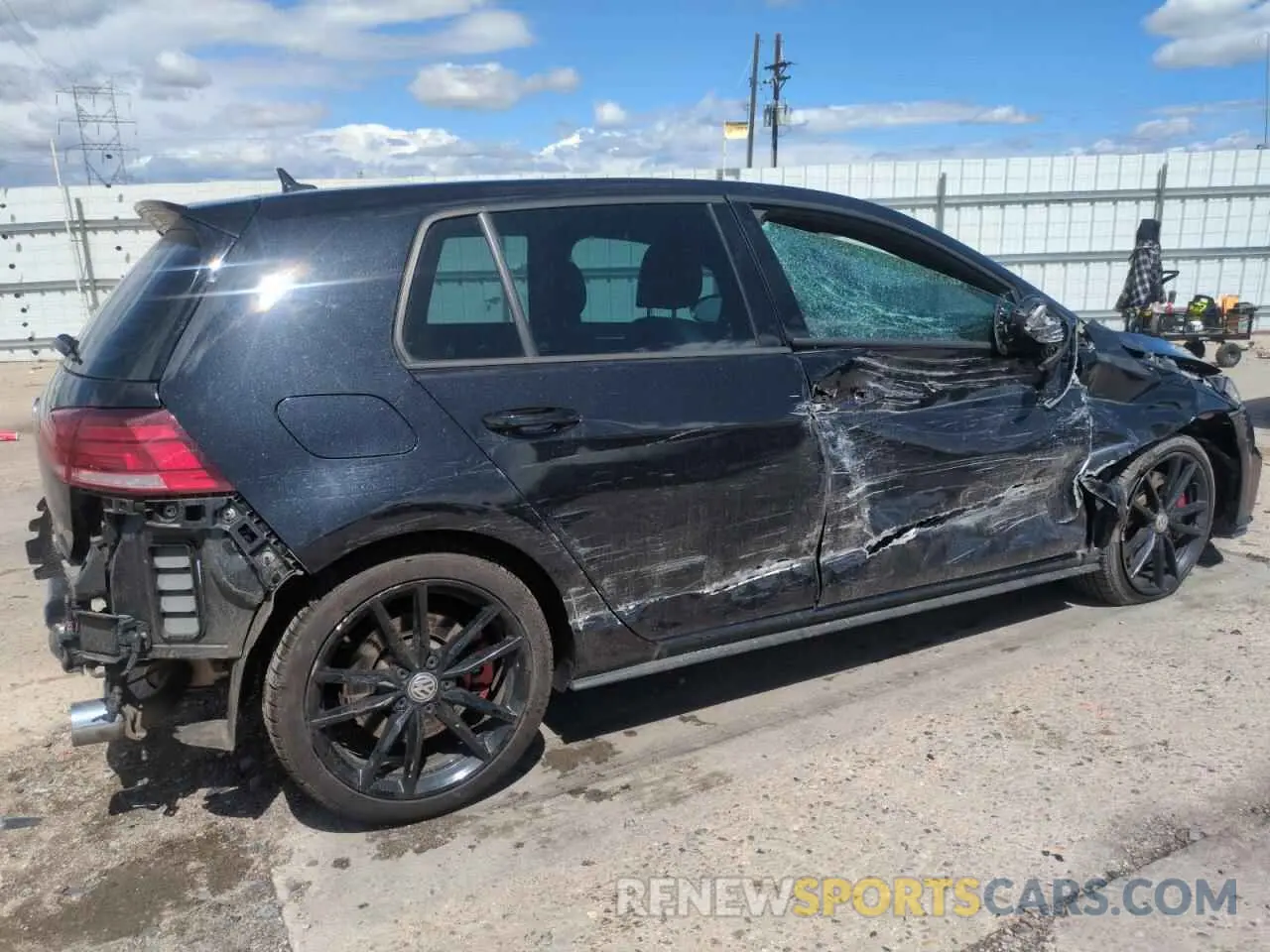 3 Фотография поврежденного автомобиля 3VW5T7AU9MM006659 VOLKSWAGEN GTI 2021