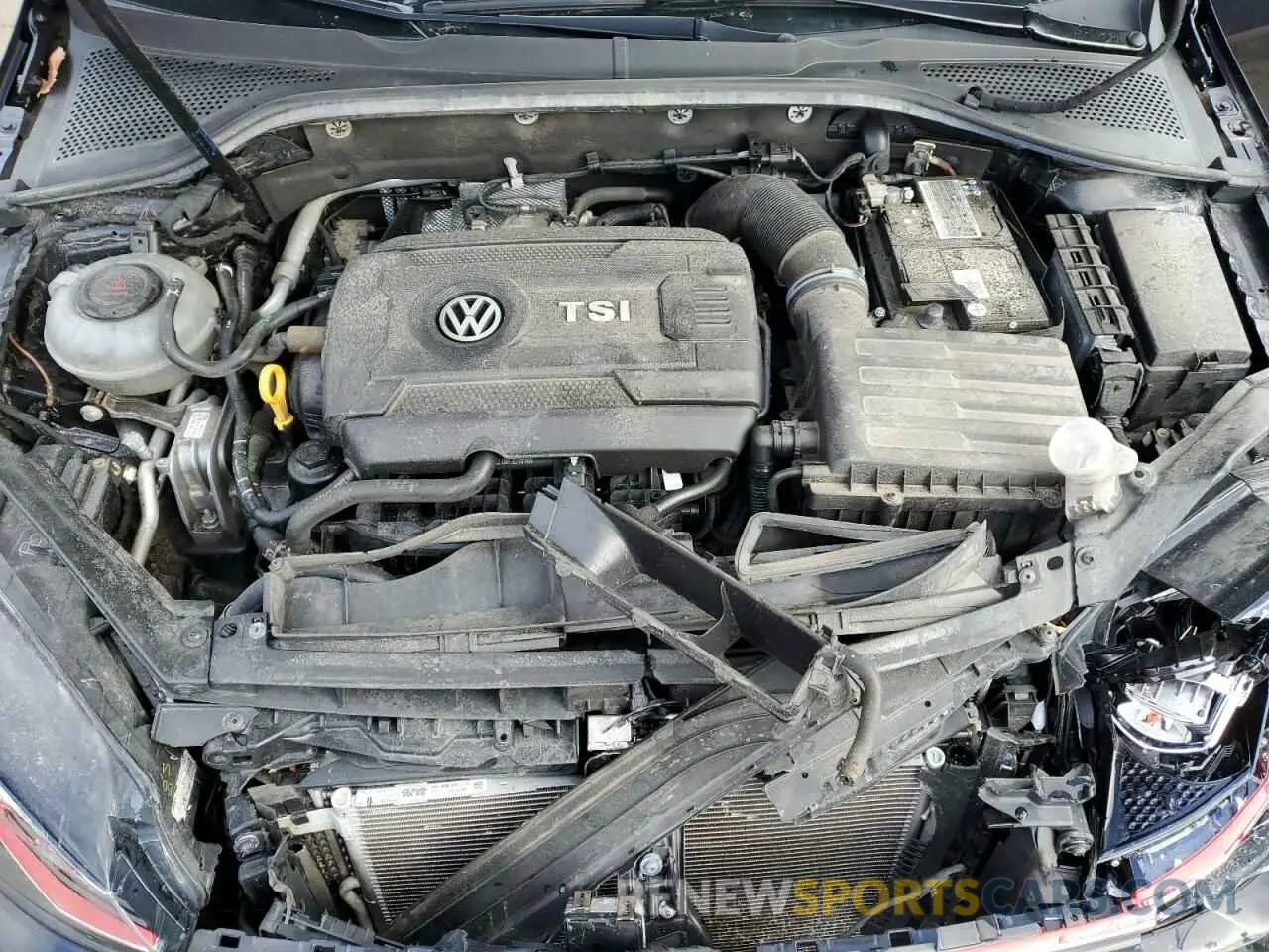 11 Photograph of a damaged car 3VW6T7AU1MM003887 VOLKSWAGEN GTI 2021