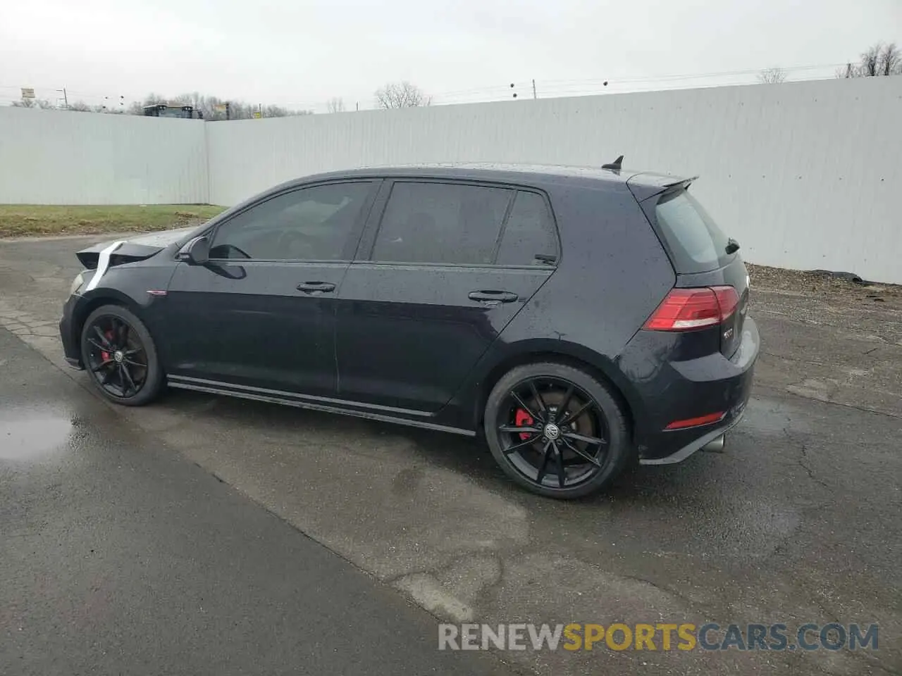 2 Photograph of a damaged car 3VW6T7AU1MM003887 VOLKSWAGEN GTI 2021