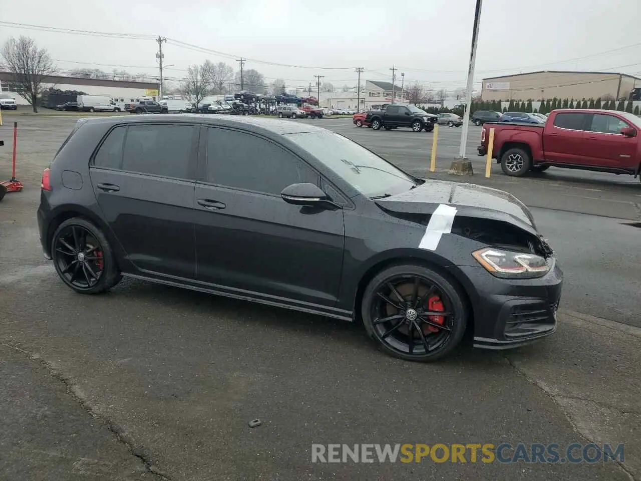4 Photograph of a damaged car 3VW6T7AU1MM003887 VOLKSWAGEN GTI 2021
