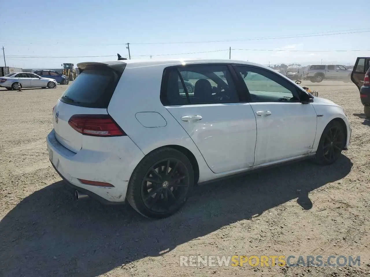3 Фотография поврежденного автомобиля 3VW6T7AUXMM008585 VOLKSWAGEN GTI 2021