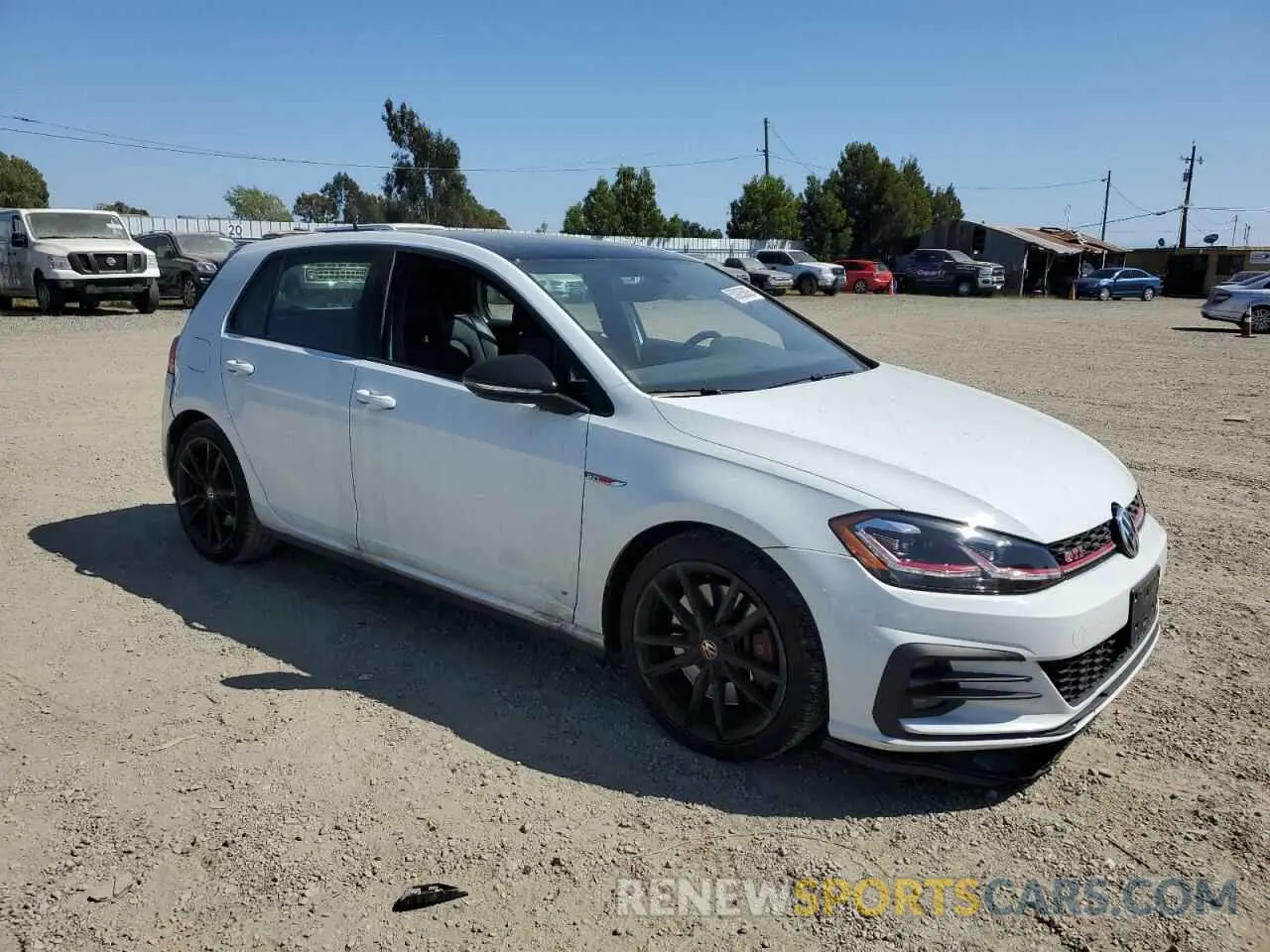 4 Фотография поврежденного автомобиля 3VW6T7AUXMM008585 VOLKSWAGEN GTI 2021