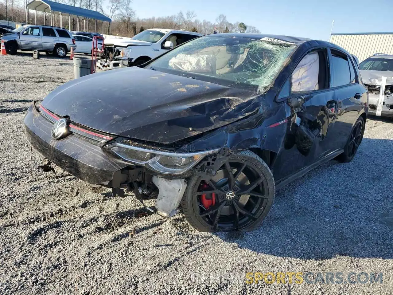 1 Photograph of a damaged car WVWHA7CD6RW130947 VOLKSWAGEN GTI 2024