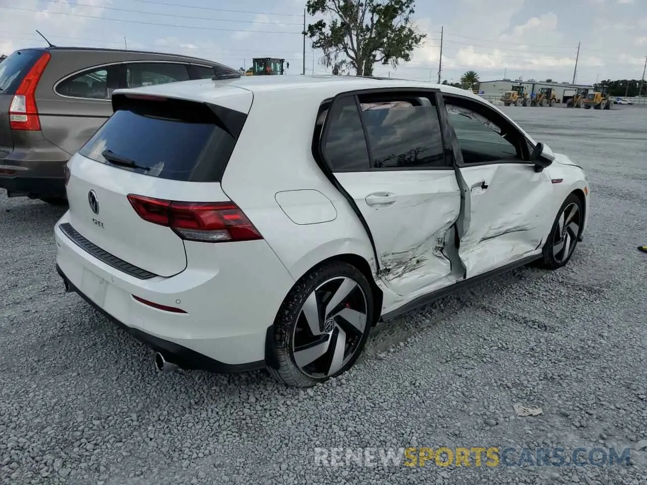 3 Фотография поврежденного автомобиля WVW3A7CD8PW190297 VOLKSWAGEN GTI SE 2023