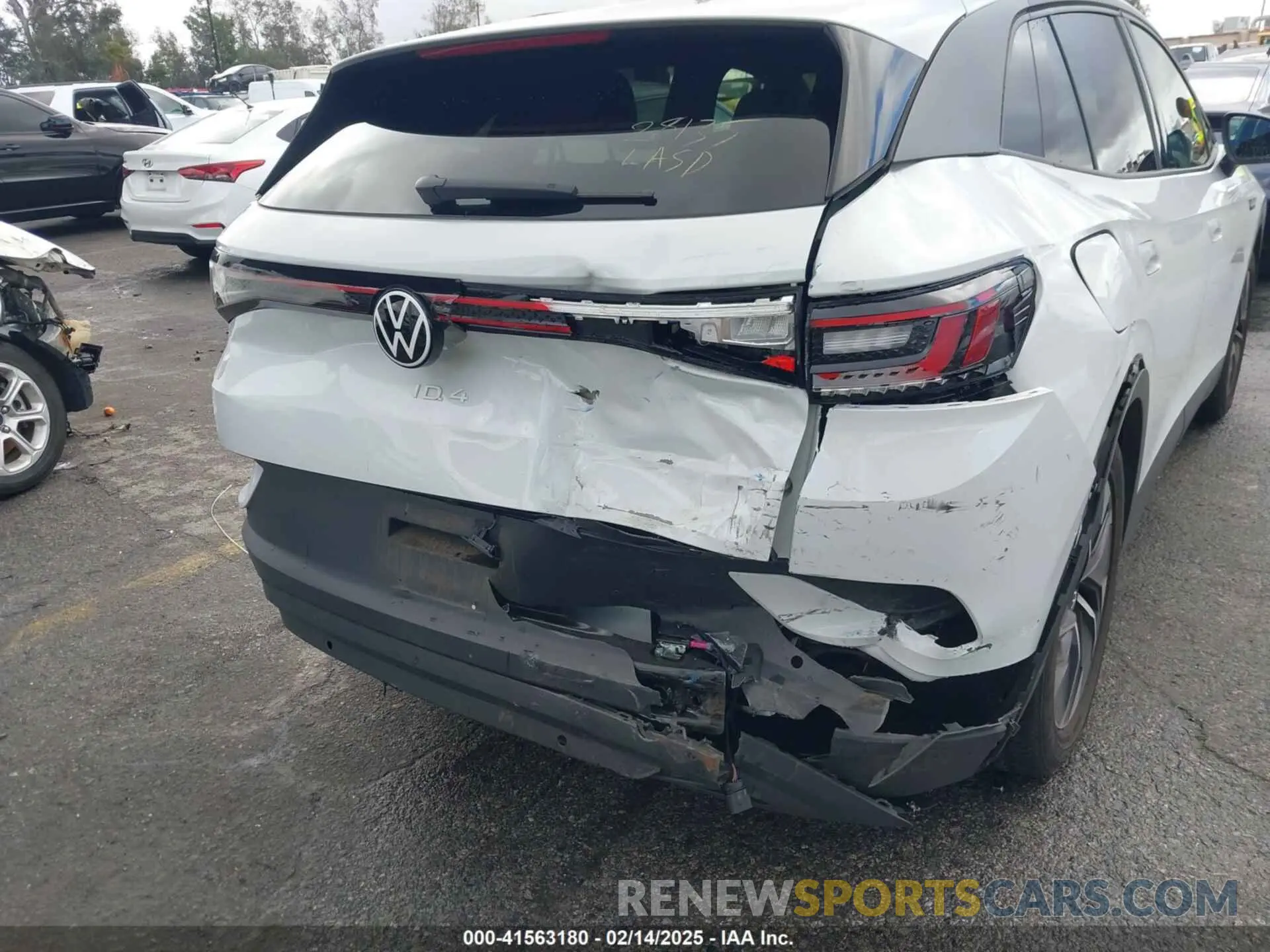 6 Фотография поврежденного автомобиля WVGRMPE21MP039428 VOLKSWAGEN ID.4 2021