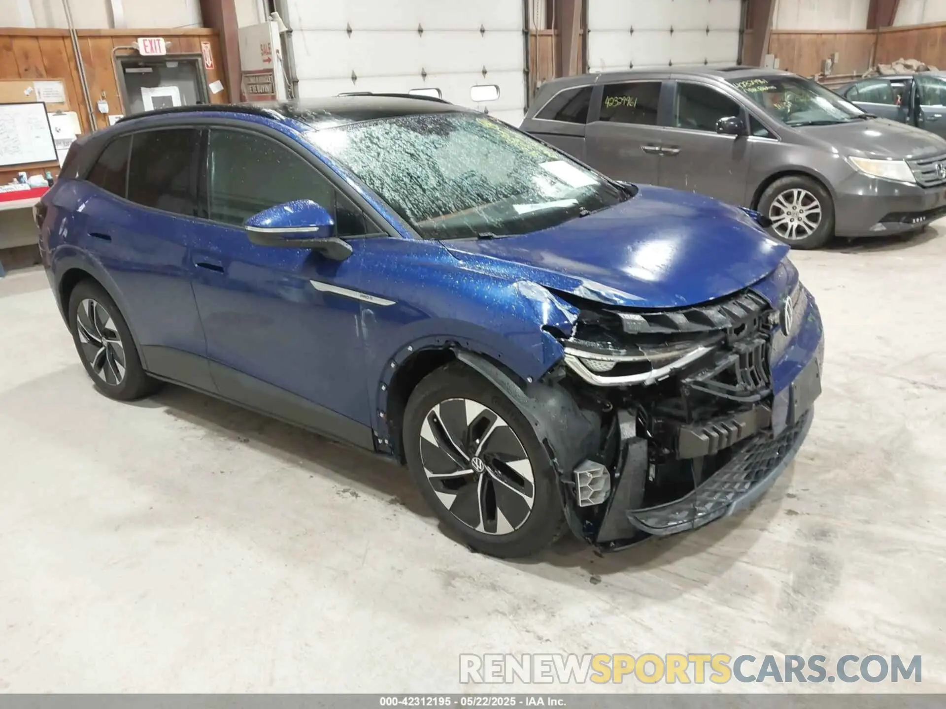 1 Photograph of a damaged car WVGTMPE29MP042468 VOLKSWAGEN ID.4 2021