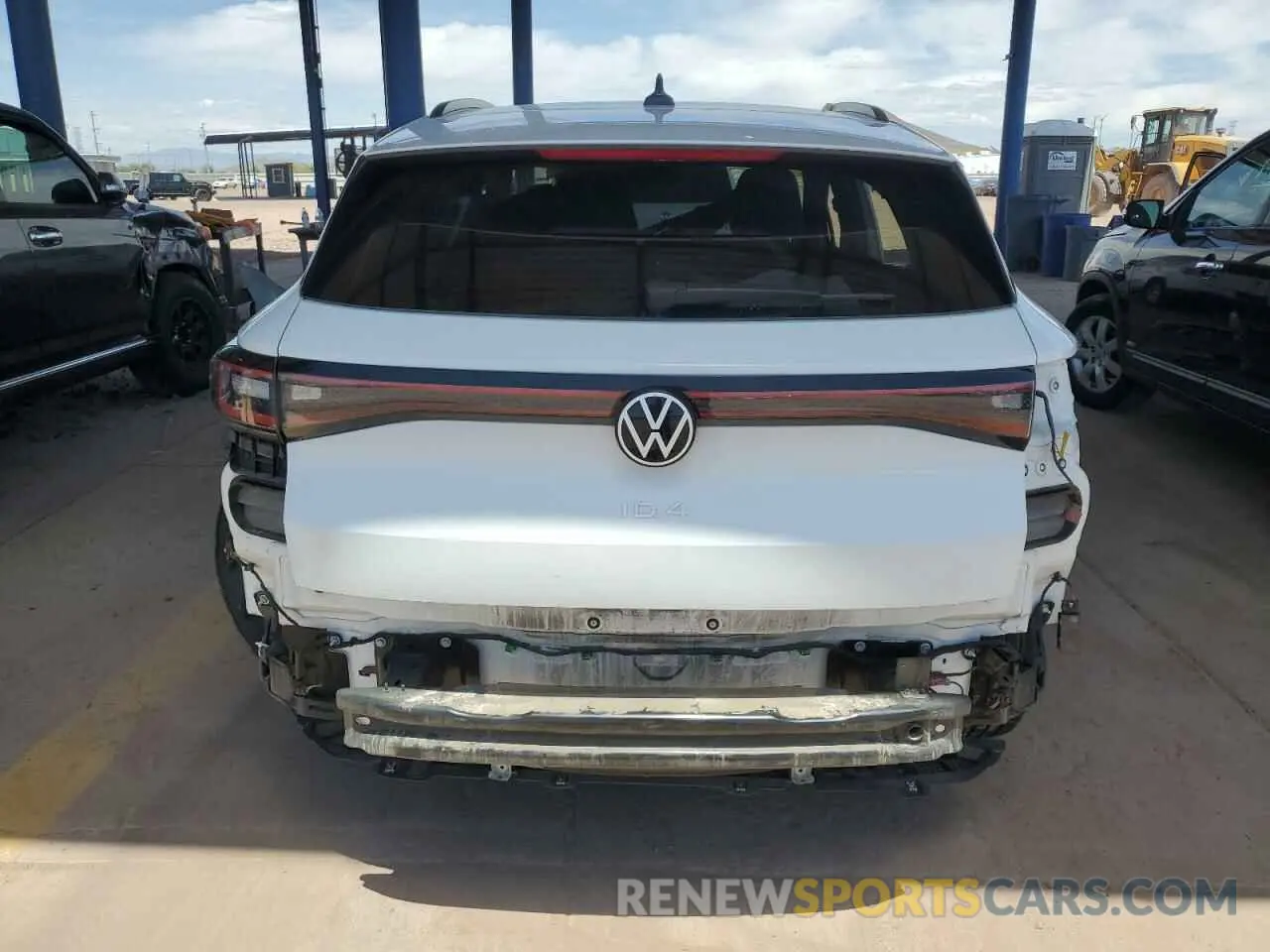 6 Photograph of a damaged car WVGRMPE2XMP024636 VOLKSWAGEN ID.4 PRO 2021