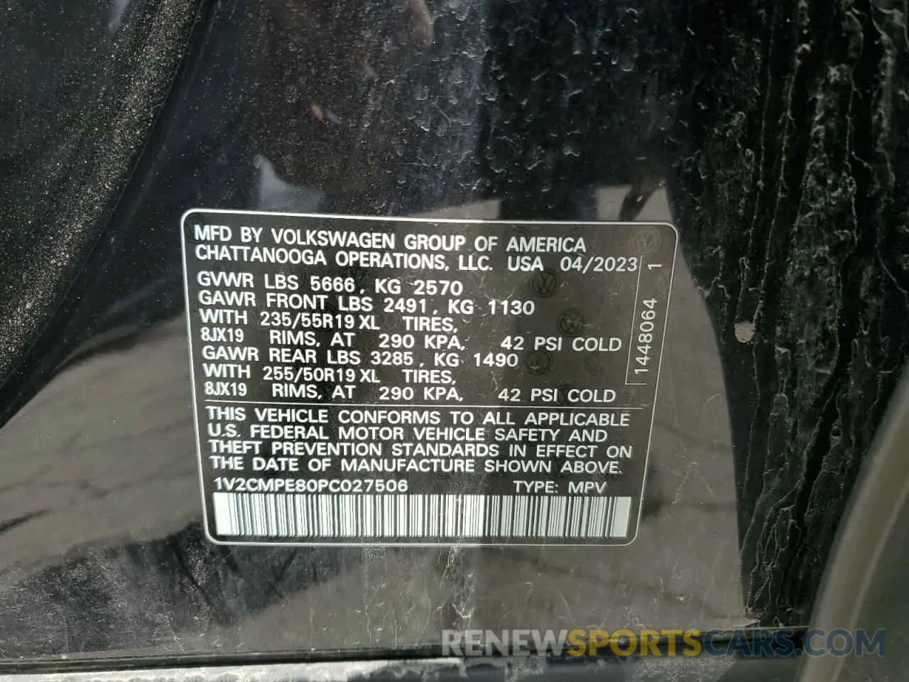 13 Photograph of a damaged car 1V2CMPE80PC027506 VOLKSWAGEN ID.4 PRO 2023