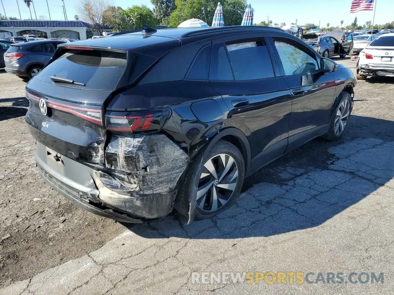 3 Photograph of a damaged car 1V2CMPE84PC012572 VOLKSWAGEN ID.4 PRO 2023
