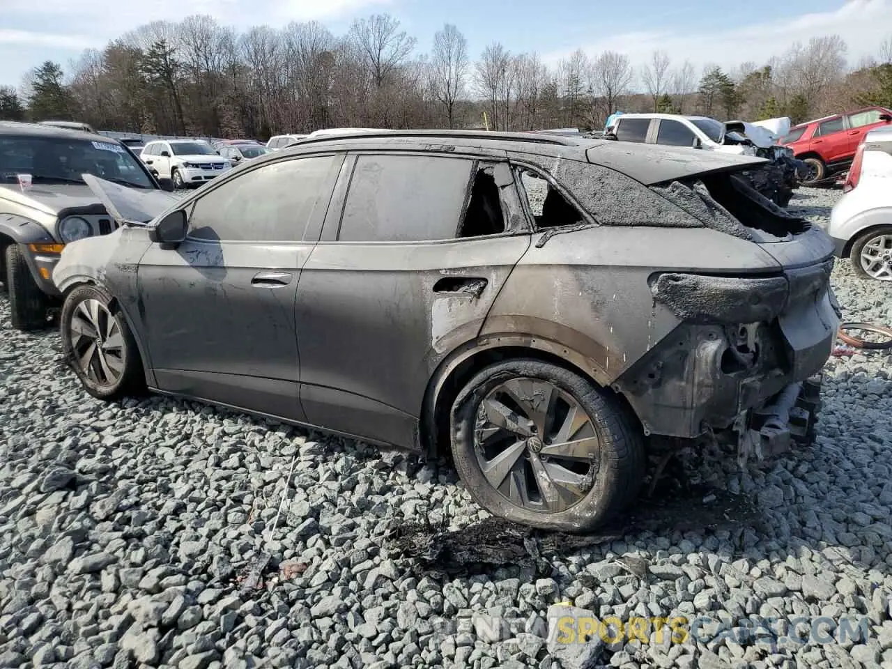 2 Photograph of a damaged car 1V2DNPE89PC036464 VOLKSWAGEN ID.4 PRO 2023