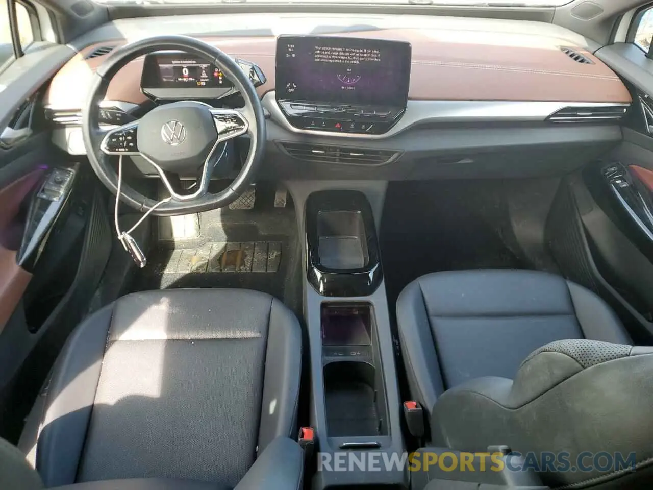 8 Фотография поврежденного автомобиля WVGTMPE22MP057216 VOLKSWAGEN ID.4 PRO S 2021