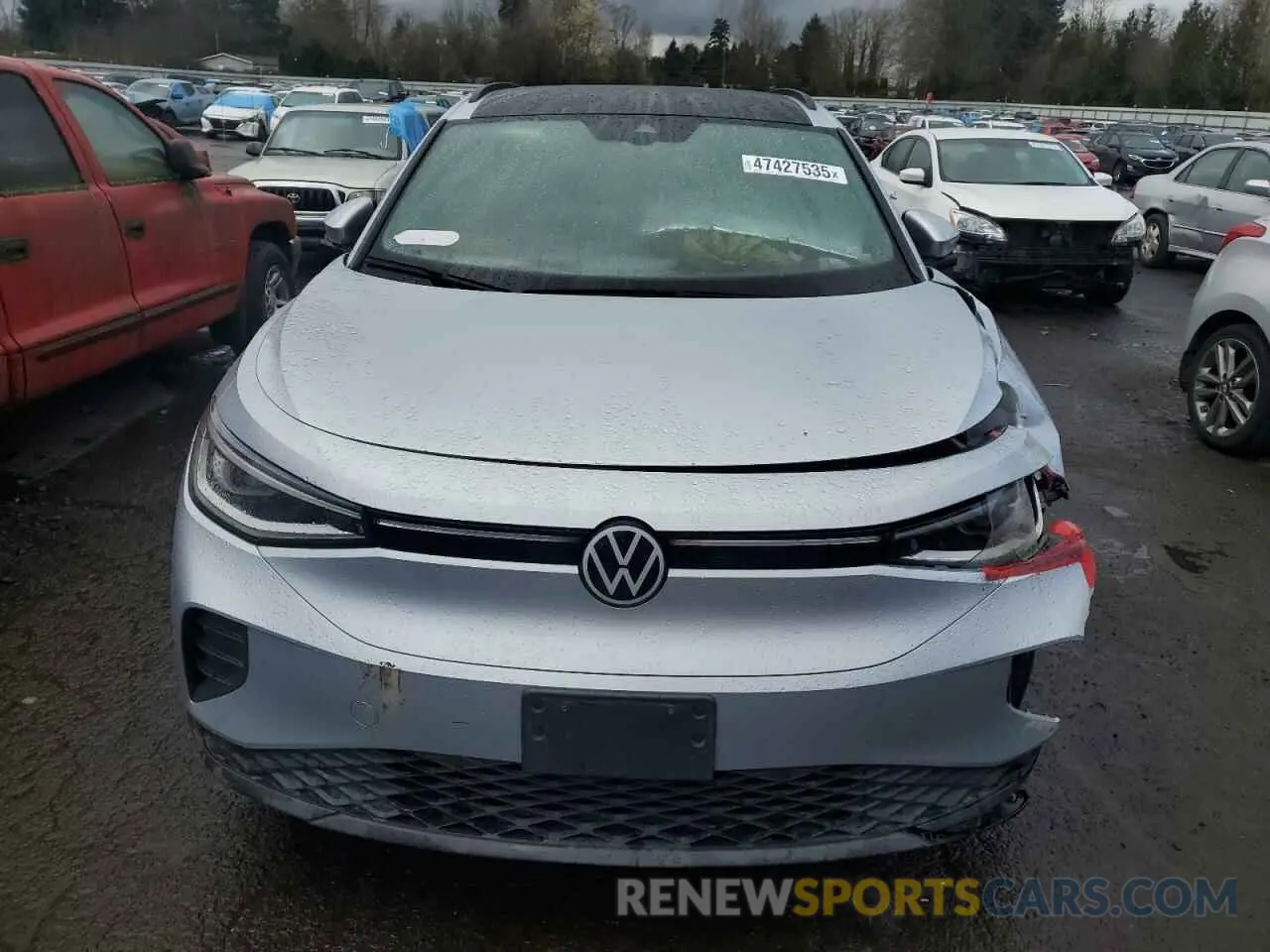 5 Photograph of a damaged car WVGTMPE25MP028423 VOLKSWAGEN ID.4 PRO S 2021