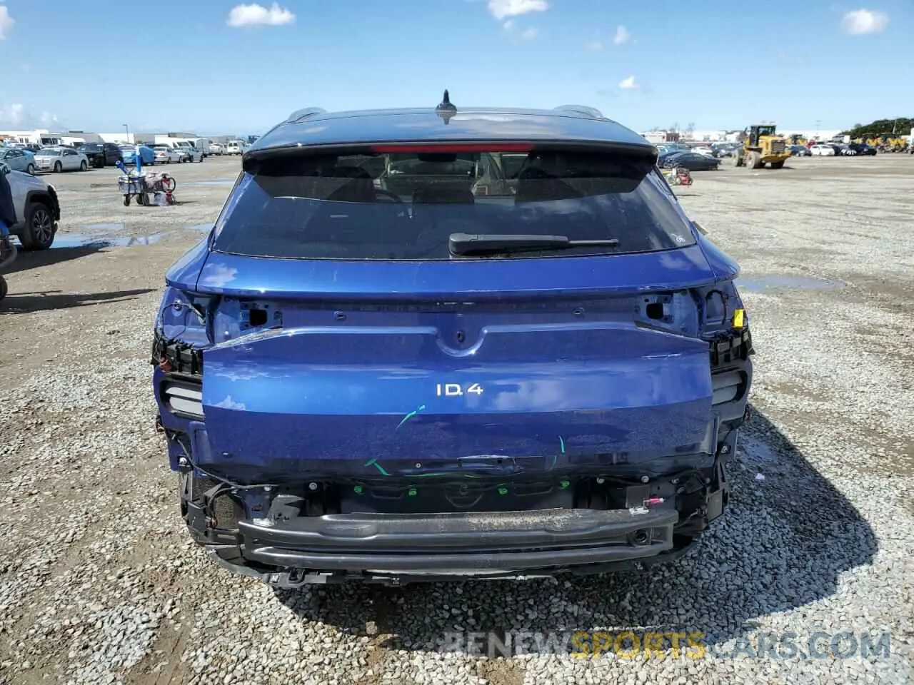 6 Photograph of a damaged car WVGKMPE28NP065950 VOLKSWAGEN ID.4 PRO S 2022