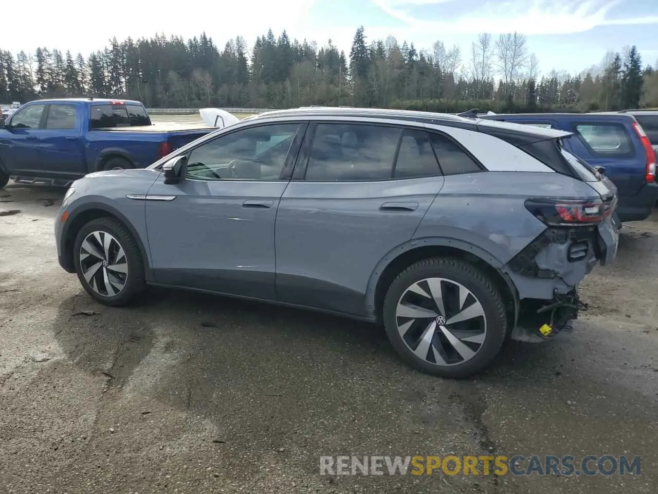 2 Photograph of a damaged car WVGUNPE2XNP070069 VOLKSWAGEN ID.4 PRO S 2022