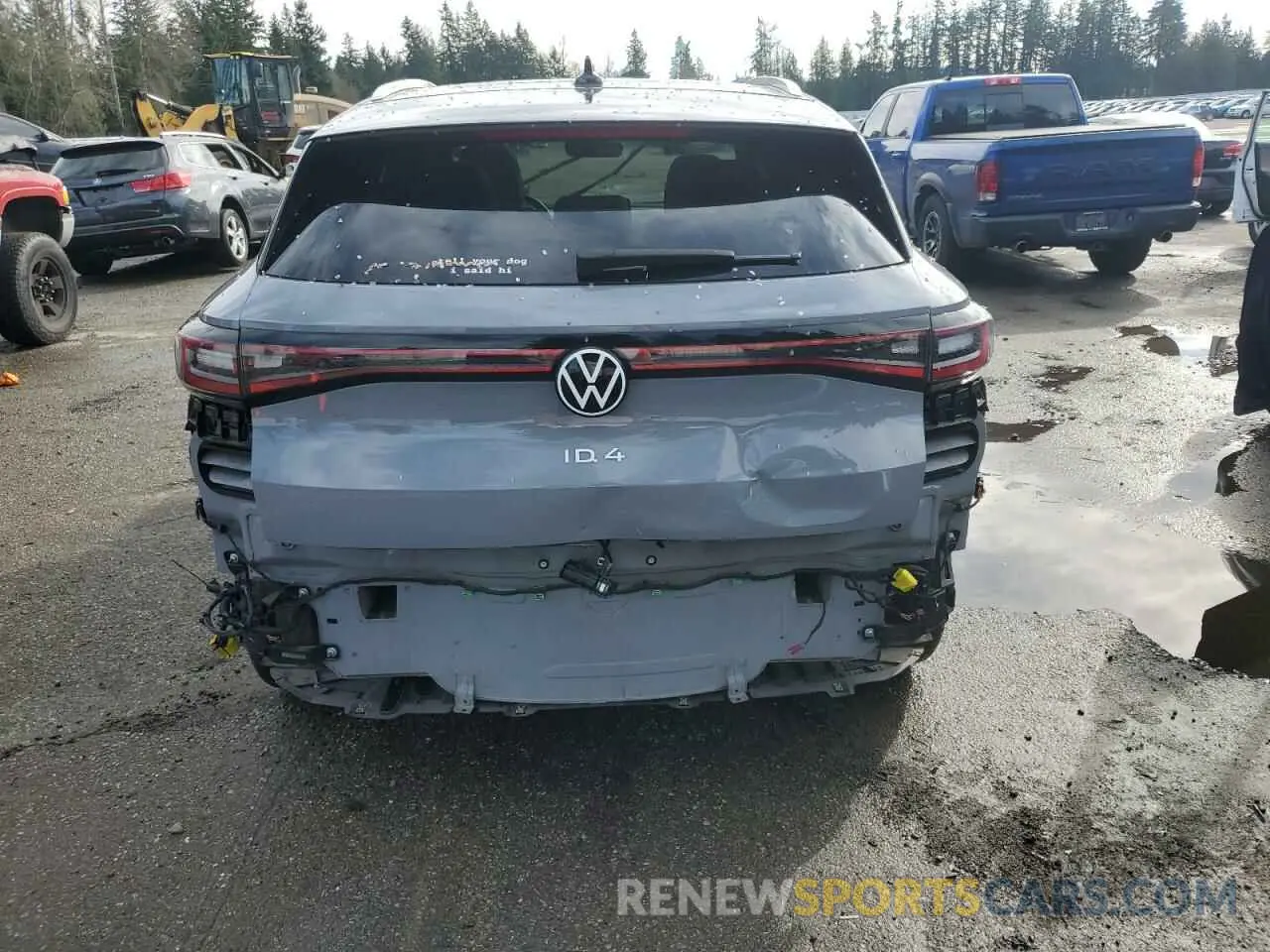 6 Photograph of a damaged car WVGUNPE2XNP070069 VOLKSWAGEN ID.4 PRO S 2022
