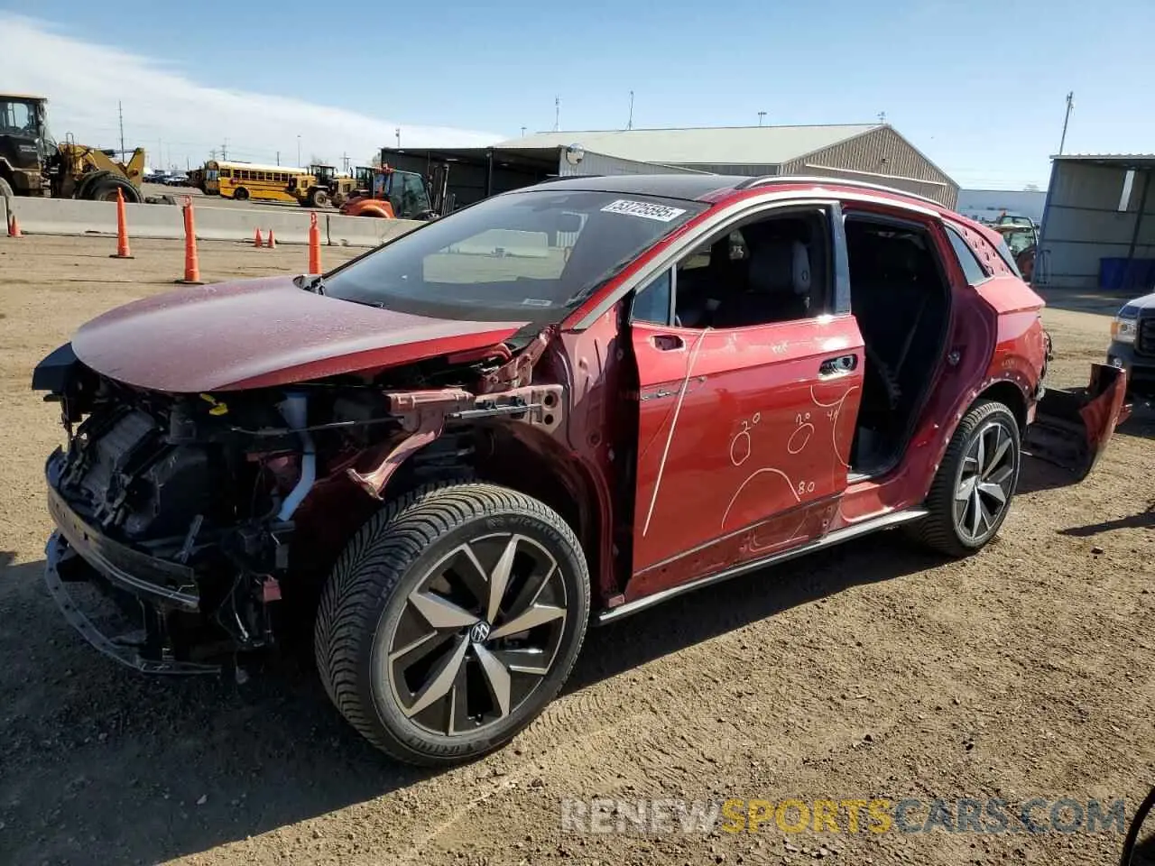 1 Photograph of a damaged car 1V2WNPE81PC015360 VOLKSWAGEN ID.4 PRO S 2023