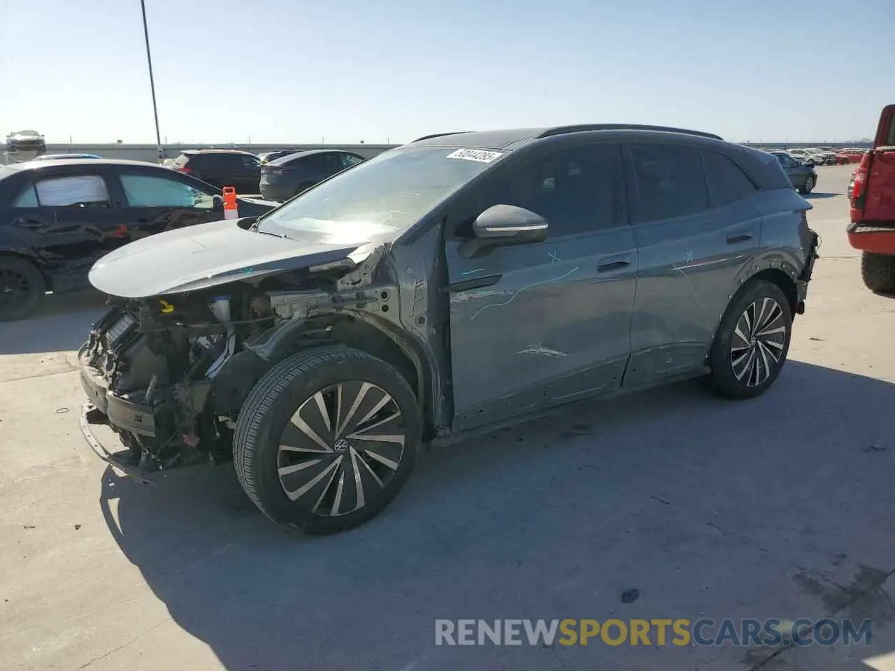 1 Photograph of a damaged car 1V25MPE83RC002465 VOLKSWAGEN ID.4 S 2024