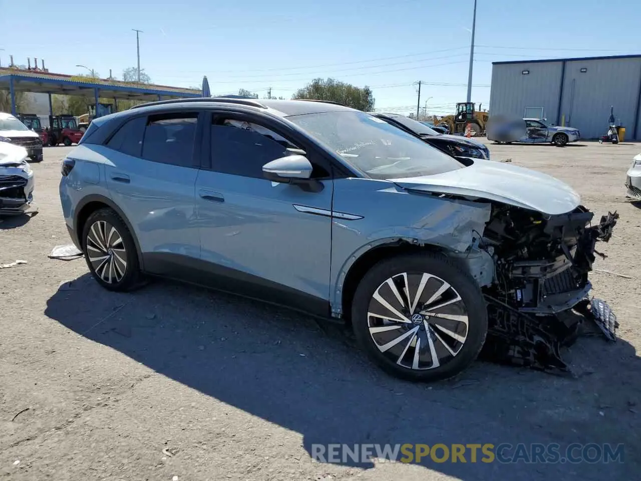 4 Photograph of a damaged car 1V25MPE88RC012845 VOLKSWAGEN ID.4 S 2024
