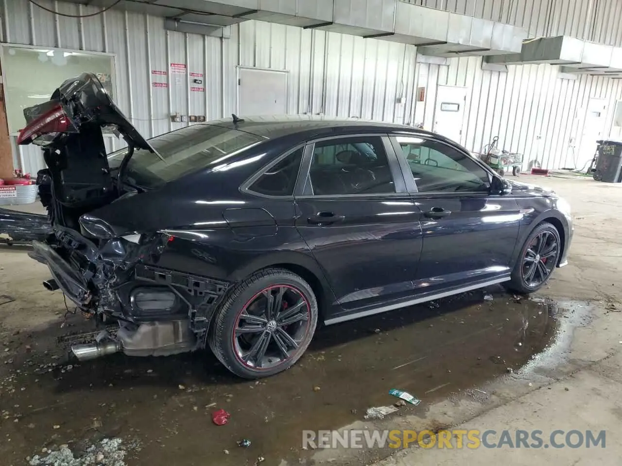 3 Photograph of a damaged car 3VW5T7BU8KM139862 VOLKSWAGEN JETTA 2019