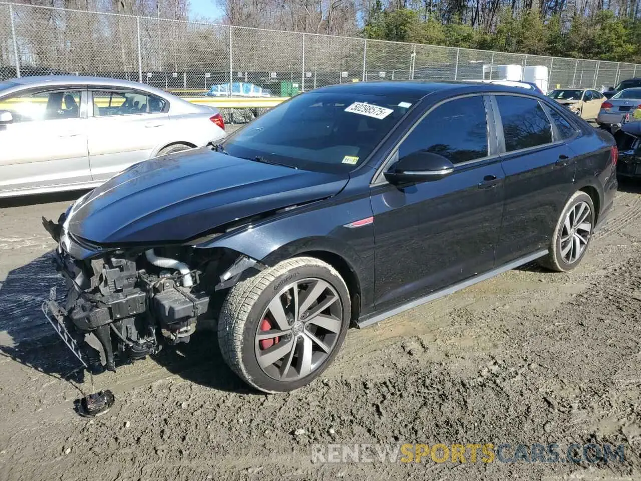 1 Photograph of a damaged car 3VW6T7BU0KM229270 VOLKSWAGEN JETTA 2019