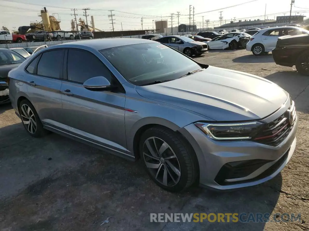 4 Photograph of a damaged car 3VW6T7BU2KM250881 VOLKSWAGEN JETTA 2019