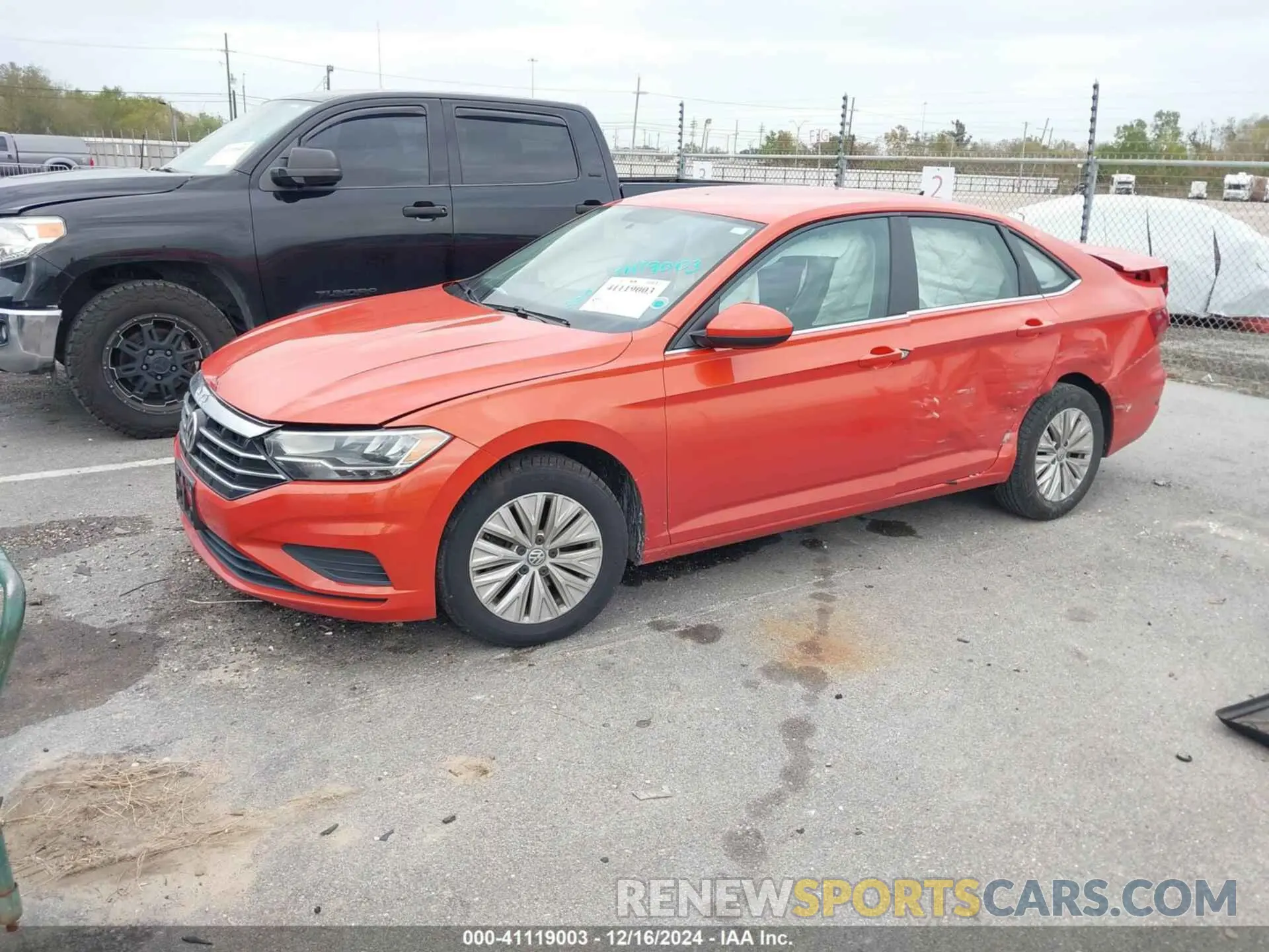 2 Photograph of a damaged car 3VWC57BU0KM093591 VOLKSWAGEN JETTA 2019