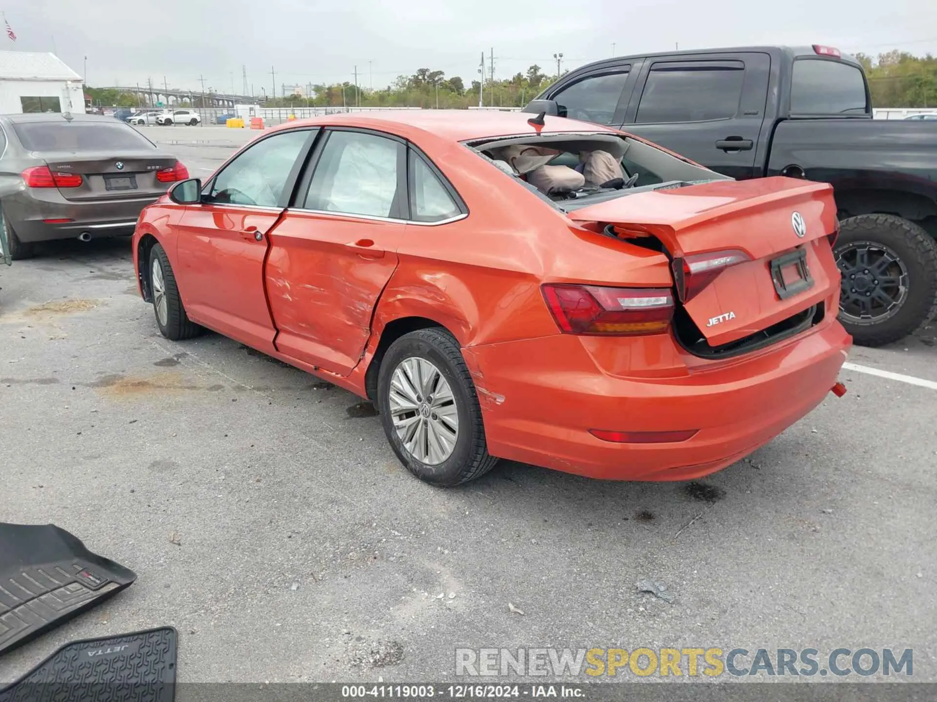 3 Photograph of a damaged car 3VWC57BU0KM093591 VOLKSWAGEN JETTA 2019