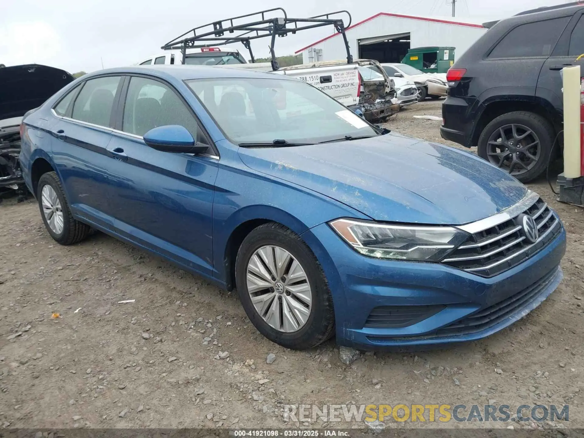 1 Photograph of a damaged car 3VWC57BU0KM093980 VOLKSWAGEN JETTA 2019