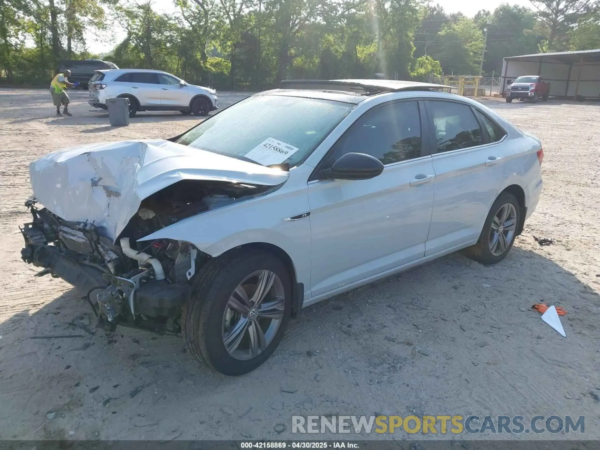 2 Photograph of a damaged car 3VWC57BU0KM111278 VOLKSWAGEN JETTA 2019