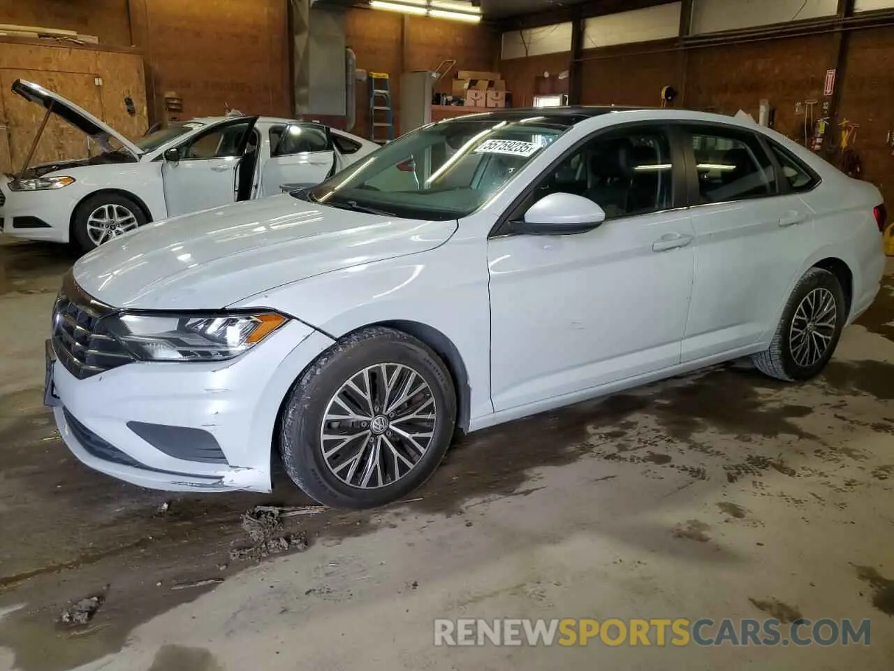 1 Photograph of a damaged car 3VWC57BU0KM138464 VOLKSWAGEN JETTA 2019