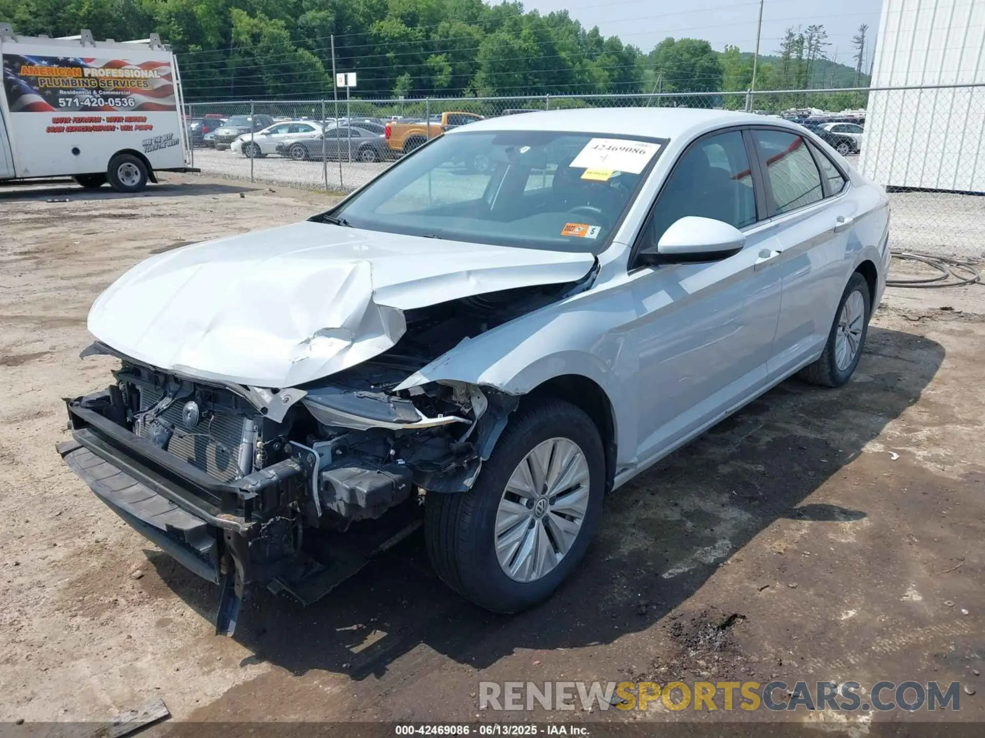 2 Photograph of a damaged car 3VWC57BU0KM139582 VOLKSWAGEN JETTA 2019