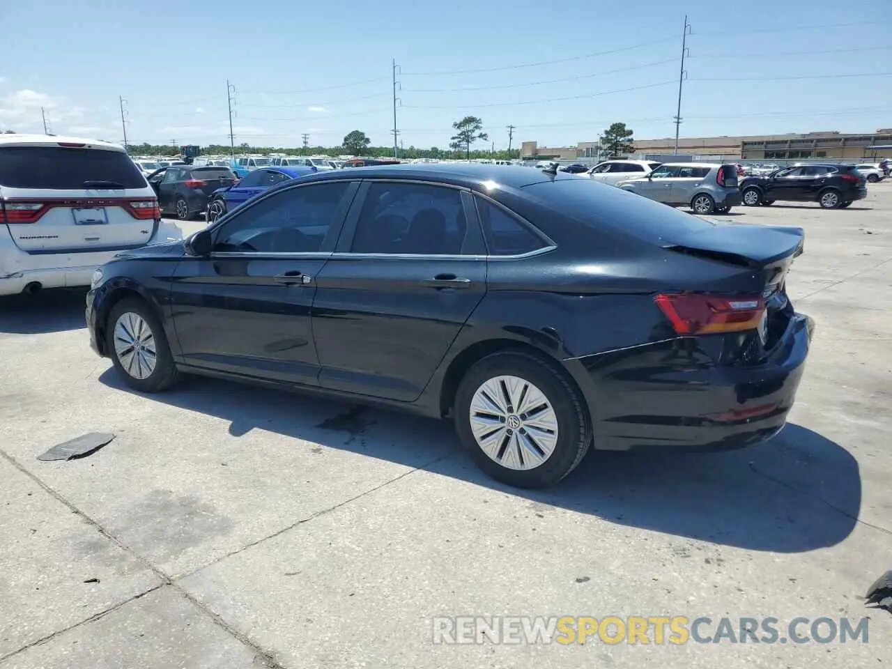 2 Photograph of a damaged car 3VWC57BU0KM142076 VOLKSWAGEN JETTA 2019
