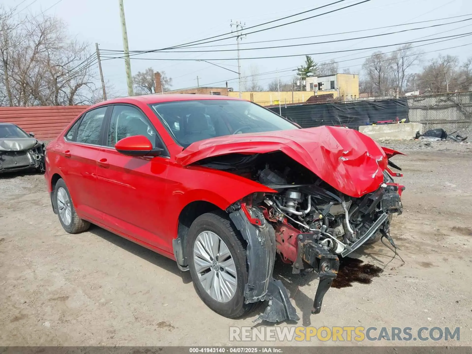1 Photograph of a damaged car 3VWC57BU0KM148699 VOLKSWAGEN JETTA 2019
