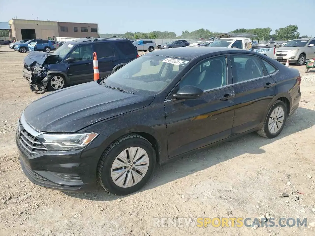 1 Photograph of a damaged car 3VWC57BU0KM162098 VOLKSWAGEN JETTA 2019