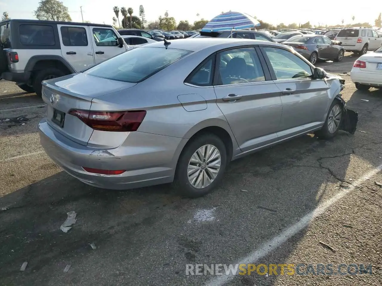 3 Фотография поврежденного автомобиля 3VWC57BU0KM221439 VOLKSWAGEN JETTA 2019