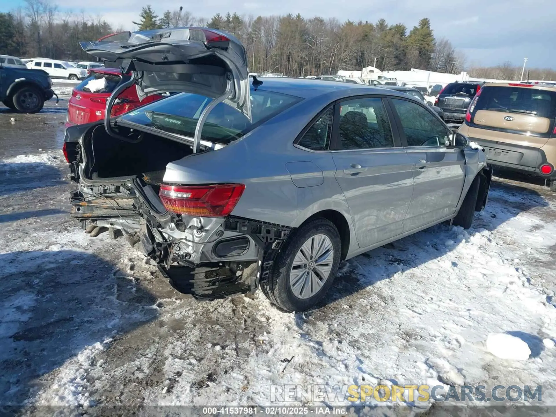 4 Фотография поврежденного автомобиля 3VWC57BU0KM235020 VOLKSWAGEN JETTA 2019