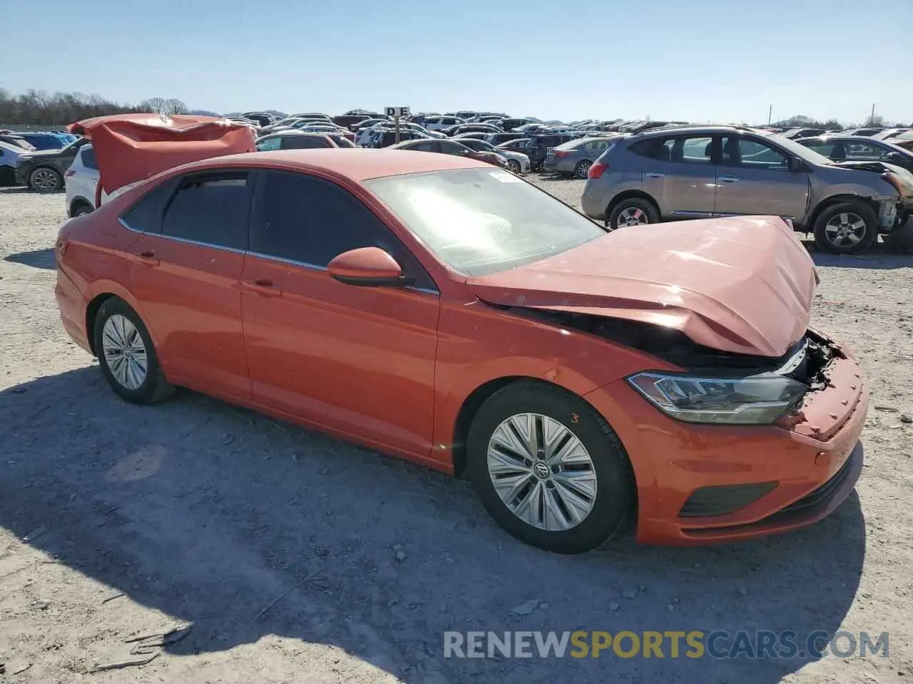 4 Фотография поврежденного автомобиля 3VWC57BU1KM013005 VOLKSWAGEN JETTA 2019