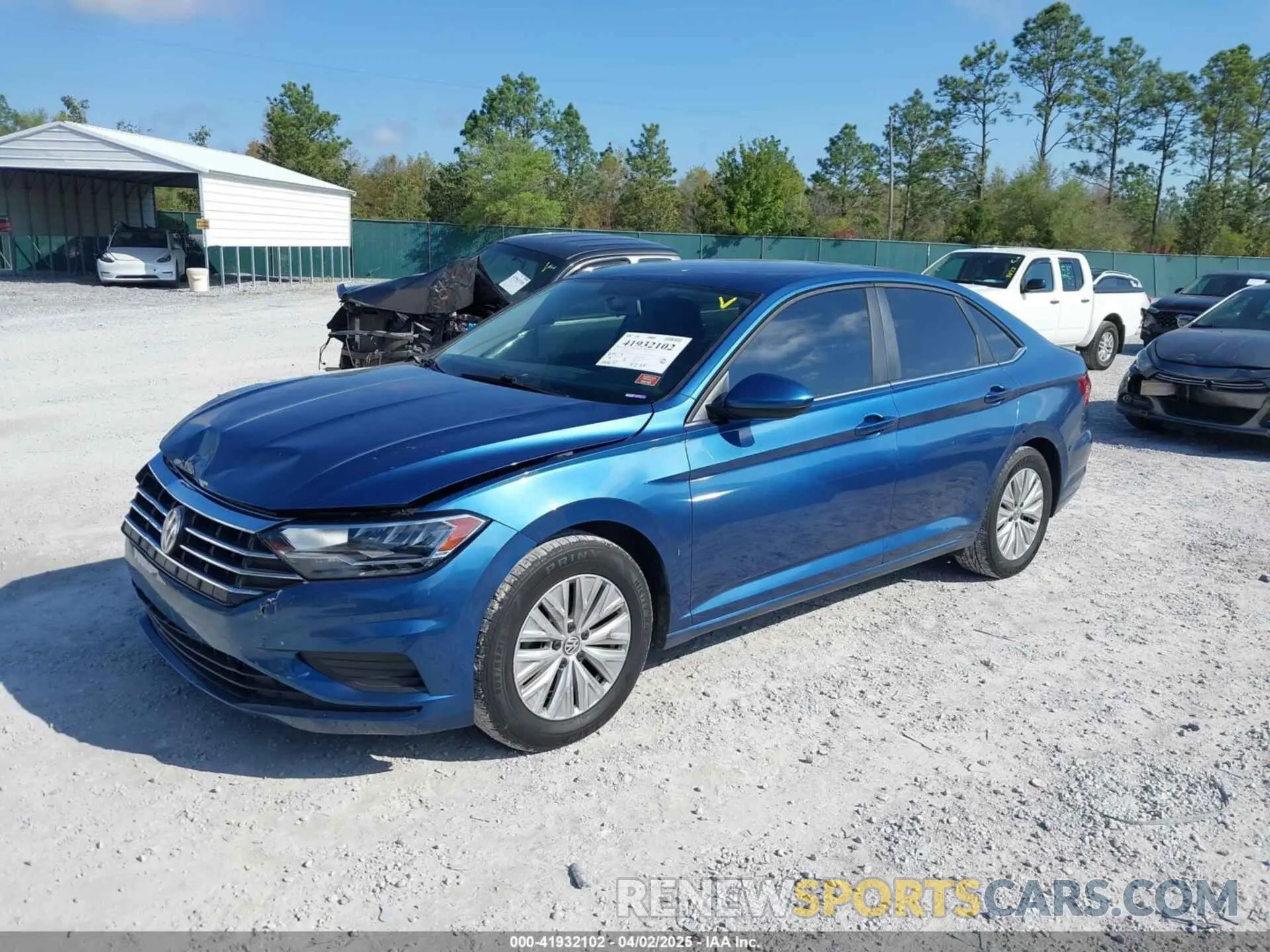 2 Photograph of a damaged car 3VWC57BU1KM025462 VOLKSWAGEN JETTA 2019