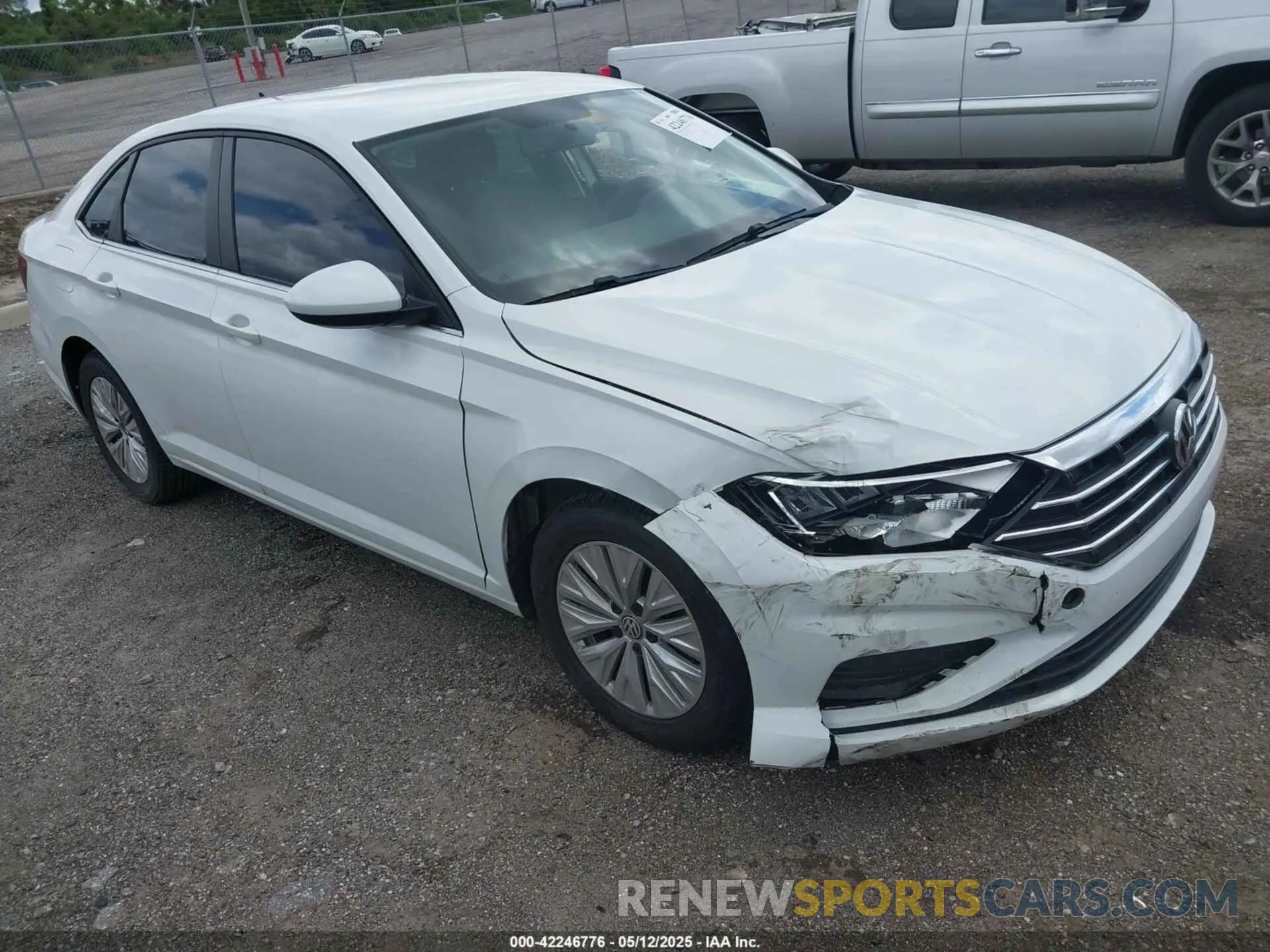 1 Photograph of a damaged car 3VWC57BU1KM025946 VOLKSWAGEN JETTA 2019
