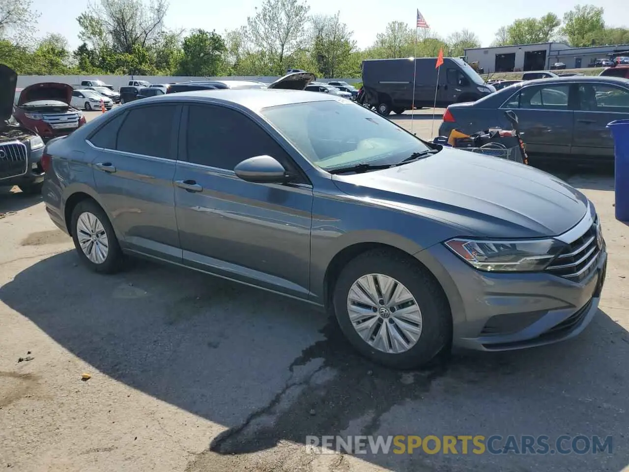 4 Photograph of a damaged car 3VWC57BU1KM060986 VOLKSWAGEN JETTA 2019