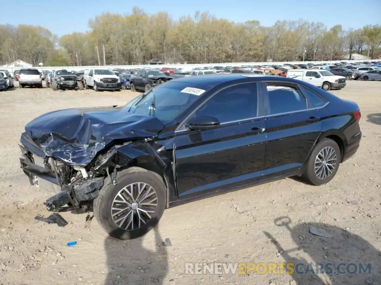 1 Photograph of a damaged car 3VWC57BU1KM132916 VOLKSWAGEN JETTA 2019