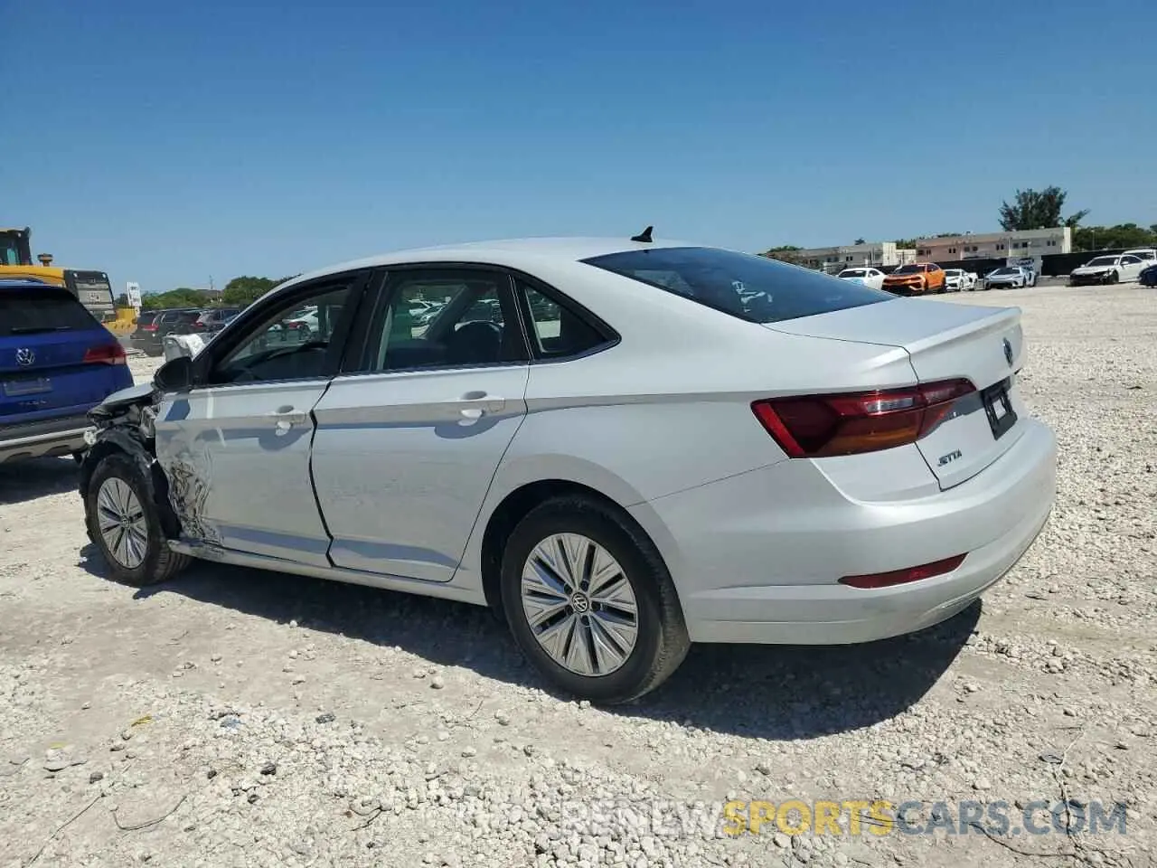 2 Photograph of a damaged car 3VWC57BU1KM137632 VOLKSWAGEN JETTA 2019